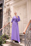 Balon Kol Standard Dress with Rubber Inserts Lilac - 9021 - 7