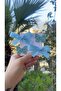 Cleo Turquoise Buckle Set (Ribbon Bow Glitter Butterfly 3.2 Metal Clip)