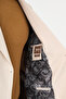 Straight Slim Fit Wide Collar Double Breasted Metal Buttoned Men's Jacket Beige - 41496.26Y - 7