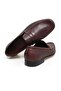 Brown Laceless Genuine Leather Leather Sole Men's Shoes - 2