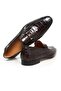 Brown Laceless Genuine Leather Leather Sole Men's Shoes - 2