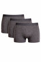 3-Piece Men's 95% Cotton Elastic Breathable Flat Underwear Boxer Set