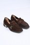 Laceless Buckle Thermo Sole Genuine Leather Loafer 340-2012 Women's Shoes - 6