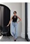Belted Cuffed Cut-Off Orj Jeans - 2