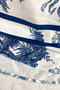 Soft Textured Printed French Peasant Pattern Round Kitchen Living Room Garden Balcony Tablecloth 160X160 - 5