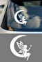 Fairy Sticker - Fairy on the Moon Car Sticker - Car Motor Accessory Sticker 12X15Cm - 2