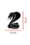 Snake Sticker - Cobra Car Sticker - Aggressive Vehicle Motor Sticker 12X15Cm - 2