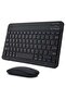 Rechargeable Bluetooth Keyboard and Mouse Combo Ultra-Slim Portable Compact Wireless Mouse Keyboard