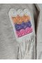 Girl's Floral Tasseled Sweatshirt - 2