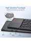 Foldable Bluetooth Keyboard, Wireless Bluetooth Keyboard with Touchpad, Pocket Size USB Rechargeable - 3