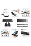 Ultra Thin Mini Bluetooth 3.0 Foldable Keyboard Wireless Folding BT With Touchpad Keyboard compatibl - 4