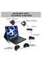 iPad Keyboard Case for iPad Air 4th Generation, Detachable Wireless Bluetooth Trackpad Keyboard, Sma - 3