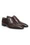 Brown Lace-Up Genuine Leather Sole Men's Shoes