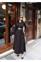 Poplin Fabric Dress with Accessories - 5