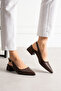5cm Women's Heeled Shoes Tesla Skin Brown - 5