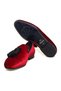 Burgundy Color Laceless Genuine Leather Leather Sole Velvet Men's Shoes - 3