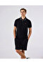 Cotton Black Men's Polo Neck T-Shirt 6Sm5051 - 2