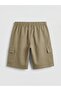 Boy's Gabardine Cargo Shorts - 2