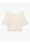 Comfortable Fit Short Sleeve Boat Neck Modal Blend Sports T-Shirt - 3