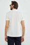 Half Zipper Honeycomb Fabric Polo Collar T-Shirt - 8