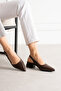 5cm Women's Heeled Shoes Tesla Skin Brown - 4