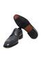 Gray Color Lace-Up Genuine Leather Men's Shoes - 3