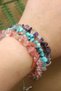 Amethyst Bracelet Amethyst Stone Bracelet Flexible Cord Fits Any Wrist Natural Stone Bracelet - 5