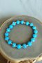 Blue Varasit Earth Planet Model Varasit Stone Bracelet Dorika Bracelet Men's Women's Bracelet