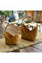Wicker Flower Baskets سلال ورد خوص