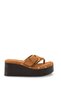Adara Lia Women's Flip Flops 0012520 Tan Suede - 4