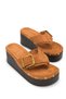 Adara Lia Women's Flip Flops 0012520 Tan Suede