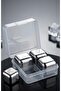 Stainless Steel Ice Stone Set of 4 |   Beverage Cooler Ice-Free Whiskey Stone Cube - 4