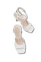 Larissa Lia Women's Heeled Shoes 0012716 White Rustic - 3