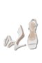 Larissa Lia Women's Heeled Shoes 0012716 White Rustic - 5