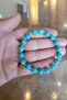 Blue Varasit Earth Planet Model Varasit Stone Bracelet Dorika Bracelet Men's Women's Bracelet - 7