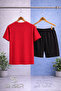 Children's Game Time Cool Custom Printed Crew Neck 3-Piece T-Shirt - Shorts Set - 7