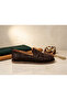 Genuine Leather Crocodile Pattern Suede Women's Shoes - 4