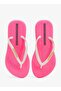 Boat Women's Flip Flops With Matching Brand Design Strap-Pink/White, size-37/38 - 4