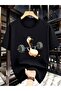 Unisex Gym Halter Printed Oversize Crew Neck T-Shirt