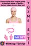 # Bone Flexible Silicone Pool and Sea Waterproof Large Size Hair Cap Ear Nose Plug Stylish Special Set