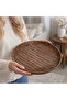 Artificial Rattan Serving Plate صحن تقديم رتان صناعي