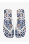 Slim Amalfi Women's Flip Flops With Square Shape Printed Sole-White, size-37/38 - 4