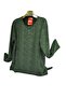 Plus Size Mother-Friendly Combed Cotton Blouse - 2