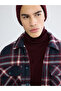 Esvab • Modern & Distinctive Relaxed Fit Plaid Men's Shirt Jacket - 4