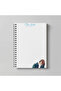 دفتر ملاحظات أنيمي Ao Haru Ride Shojo Shoujo Girly مقاس A4، 60 ورقة - 2