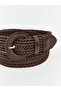 Original Knitted Patterned Women's Belt - 2