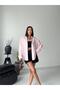 Women's Self-Printed Polyviscon Boyfriend Shirt - Oversized Comfortable Fit - 4