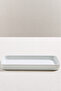 Basic Porcelain Rectangular Serving Plate White - 1 Piece - 2