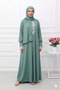 One-Piece Self-Wrapped Stylish Women's Prayer Dress - 3