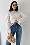 Women's Openwork Knitwear Sweater – Loose Fit Knitted Sweater - 4